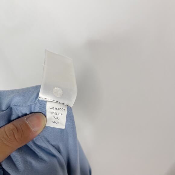 Athleta 10P Blue Brooklyn Lined Jogger Pants Woven Featherweight Stretch Pockets - Picture 12 of 15